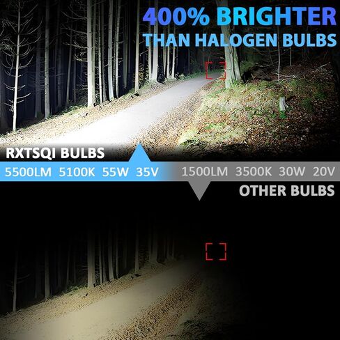 مناسب لسيارة Kia Forte 2014 2015 2016، H1 H11 مصابيح أمامية عالية الشعاع منخفضة، مجموعة مصابيح إضاءة بيضاء رائعة 6000LM 5100K عالية الأداء، أداء عالٍ، حزمة من 4 قطع in Kuwait