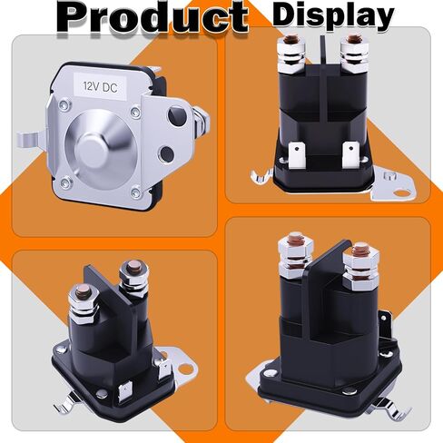 12 فولت جزازة العشب استبدال الملف اللولبي لجرارات الركوب RZT LT1 ZT1 ZT2، يناسب MTD Troy Bilt Yard Man Husky Zero Turn ركوب جزازات العشب in Kuwait