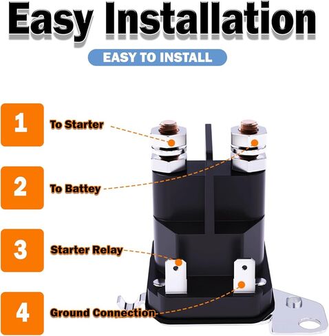 12 فولت جزازة العشب استبدال الملف اللولبي لجرارات الركوب RZT LT1 ZT1 ZT2، يناسب MTD Troy Bilt Yard Man Husky Zero Turn ركوب جزازات العشب in Kuwait