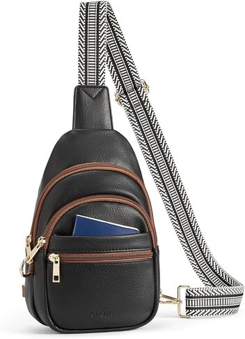 حقيبة حبال صغيرة مضادة للسرقة للرجال والنساء RFID Crossbody محفظة الصدر حقائب جلدية أصلية للسفر أو التنقل in Kuwait