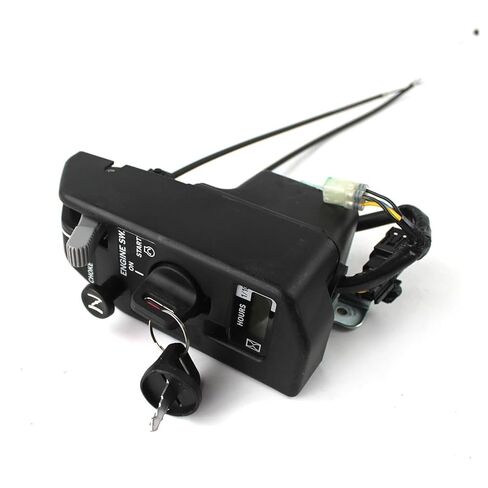 PANGOLIN GX630 GX690 Ignition Switch Control Box Assy with 2PCS Keys and 2PCS Throttle Cables Compatible with GX630 GX690 10KW Double Cylinder Gasoline Generator Aftermarket Parts in Saudi Arabia