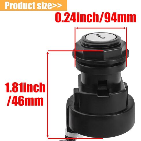 Ignition Key Switch Compatible with Yamaha Blaster YFS 200 YFS200 YFS200SE SE 1988 1989 1990 1991 1992 1993 1994 1995 1996 1997 1998 1999 2000 2001 2002 2003 2004 2005 2006 in Saudi Arabia