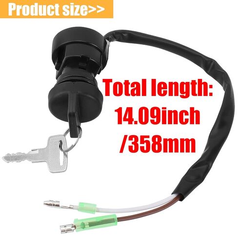 Ignition Key Switch Compatible with Yamaha Blaster YFS 200 YFS200 YFS200SE SE 1988 1989 1990 1991 1992 1993 1994 1995 1996 1997 1998 1999 2000 2001 2002 2003 2004 2005 2006 in Saudi Arabia