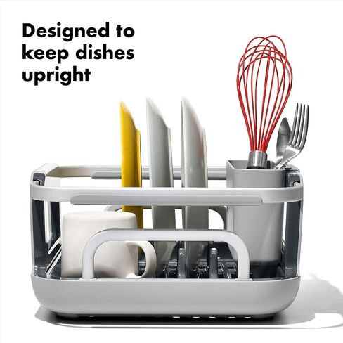 OXO Good Grips Extendable Over-The-Sink Aluminum Drying Dish Rack in Kuwait