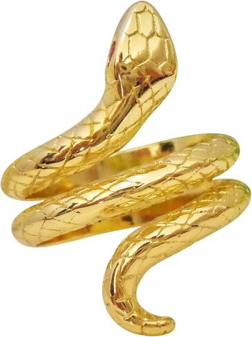 925 الفضة مطلي مجعد الأفعى الحيوان افتتاح عصابة المجوهرات in Kuwait