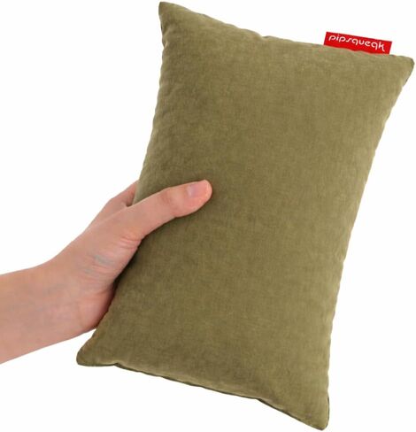 وسادة صغيرة من Urban Infant Pipsqueak - صغيرة مقاس 11 × 7 بوصة - وسادة صغيرة للسفر والكلاب والأطفال الصغار والأطفال وأسفل الظهر والركبتين والرقبة - رمادي in Kuwait