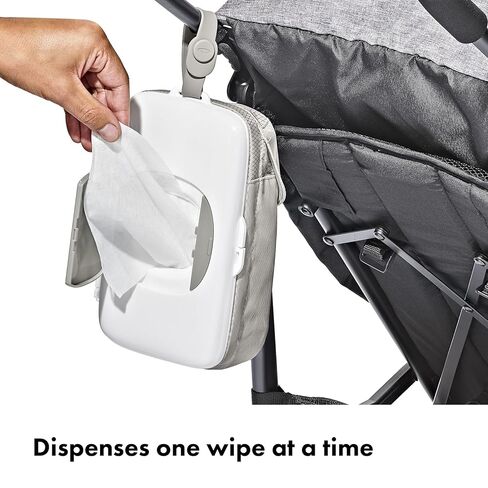 OXO Tot On-The-Go Wipes Dispenser with Diaper Pouch, Gray in Kuwait
