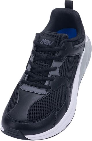 QAUPPE Walking Sneakers for Men Wide Toe Box Arch Support Shoes Plantar Fasciitis Orthotic Shoes Tennis Running Sneakers for Gym Workout Jogging in Saudi Arabia