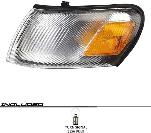 EPIC LIGHTING OE Fitment Replacement Headlight Signal Light Combo Set Compatible with Toyota 93 94 95 96 97 Corolla [ 811501A491 811101E221 8162012600 8161012600 ] 4-Piece in Saudi Arabia