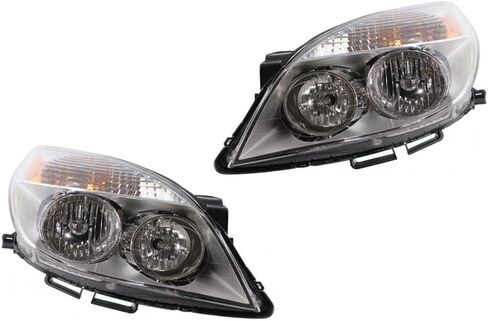 KarParts360 For Saturn Aura 2007 2008 2009 Headlight Assembly Driver Side | CAPA Certified | Replacement For GM2502292 | 25854634 in Saudi Arabia
