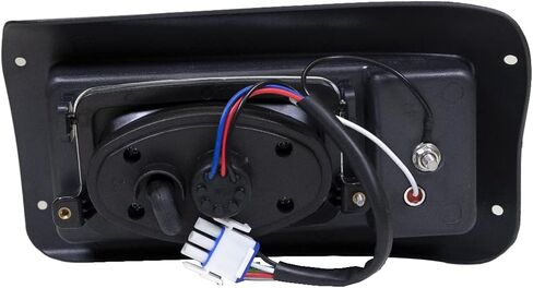 طقم إضاءة عربة الجولف LED الفاخر من PROFX متوافق مع Club Car DS (1993-Up) الغاز والكهرباء | تشتمل على مصابيح أمامية عالية/منخفضة قابلة للتعديل، ومصابيح خلفية، وإشارات الانعطاف، وأضواء الخطر، ووسادة الفرامل، والقرن in Kuwait