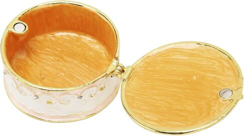 Cyrank Jeweled Ballet Shoes Trinket Boxes, Exquisite Compact Decorative Trinkets Jewelry Box Hinged Enameled Decorative Dance Jewelry Ornament Ring Holder Box Figurine For Home Decor in Saudi Arabia