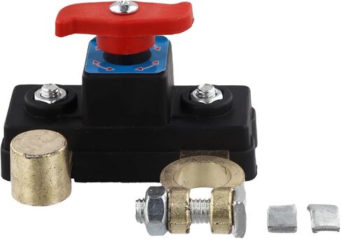 12V 24V Car Battery Cut Off Switch Disconnect Isolator For Top Post Negative Terminal, Power Cutoff Switch Compatible With Vehicles Trucks RVs Boats in Kuwait