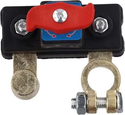 12V 24V Car Battery Cut Off Switch Disconnect Isolator For Top Post Negative Terminal, Power Cutoff Switch Compatible With Vehicles Trucks RVs Boats in Kuwait