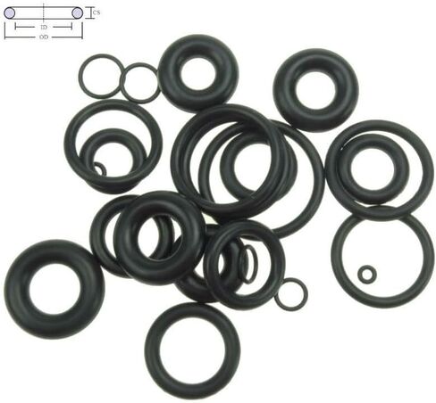 10/50/100pieces CS 1.9mm OD 5-180mm NBR Rubber O Ring O-Ring Oil Sealing Gasket Automobile(64mm x 1.9mm 10pcs) in Saudi Arabia