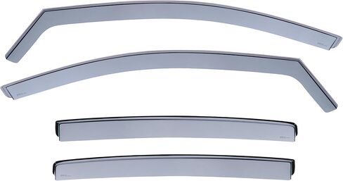 WellVisors in-Channel Side Window Visors Wind Deflectors 4Pcs Compatible with Merceds-Benz E-Class Sedan 2024-2026 W214 3-351MB009 in Saudi Arabia