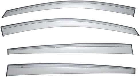WellVisors Window Visors Wind Deflectors Compatible with Nissan 2007-2012 Versa Hatchback Premium Series Rain Guards 3-847NS002 in Saudi Arabia