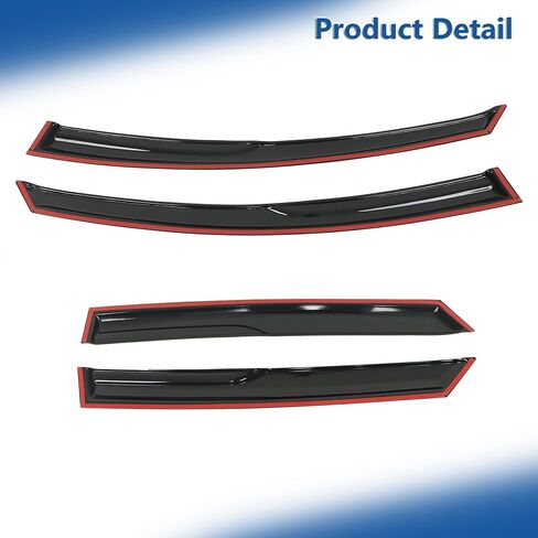 Silscvtt أقنعة النافذة الظل الشمس المطر واقي الرياح لاستبدال Kia K5 2021-2024 in Kuwait