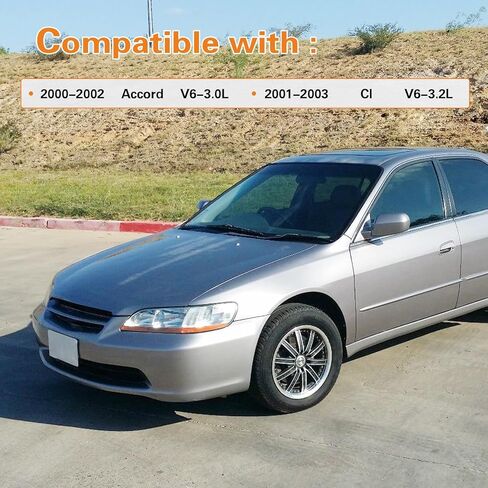 2 قطعة مستشعر O2 المنبع والمصب لـ Accord V6-3.0L 2000-2002، Cl V6-3.2 2001-2003.OE #234-4727 234-4621 in Kuwait