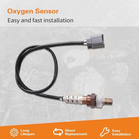 2 قطعة مستشعر O2 المنبع والمصب لـ Accord V6-3.0L 2000-2002، Cl V6-3.2 2001-2003.OE #234-4727 234-4621 in Kuwait