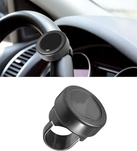 Steering Wheel Knob,Car Accessories Suicide Knob for Steering Wheel,360 Degree Rotation Vehicle Suicide Power Handle Ball,Compatible with Sedans, Mini Coopers,Saloon Cars,Trucks,SUVs in Kuwait