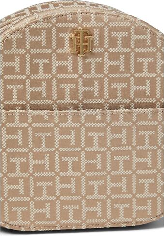 Tommy Hilfiger Women's Joy Ii Canteen Crossbody Square Monogram Jacquard in Saudi Arabia