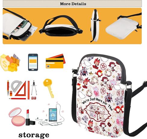 CMNIM Animated TV Show Merch Gifts We Re Just Here For The Crossbody Bags Cartoon Movie Fans Gifts in Saudi Arabia