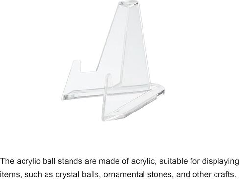 Acrylic Stand Displays Base Easel Transparent 1.34 Inch for Coins Business Cards Pack of 24 in Saudi Arabia