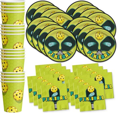 Bowling Fun Birthday Party Supplies Set Plates Napkins Cups Tableware Kit for 16 in Saudi Arabia