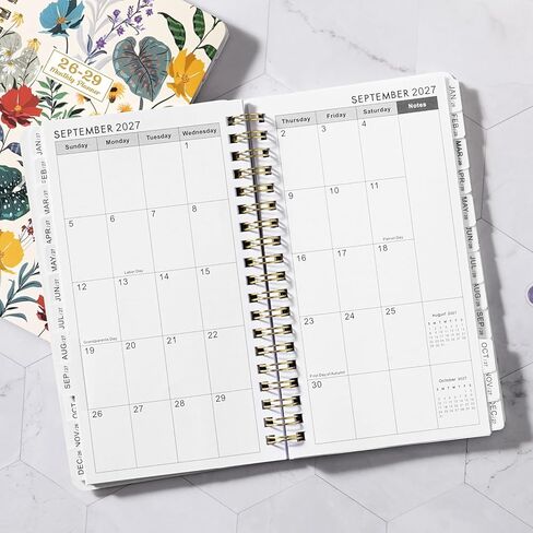 2026-2029 Pocket Calendar/Planner for Purse- July 2026 - June 2029 (36-Month Calendar), 3.8" x 6.4", 3 Year Monthly Planner with Monthly Tabs, Inner Pocket in Saudi Arabia