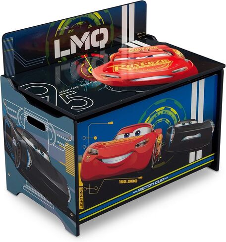 Delta Children Wood Toddler Bed - Greenguard Gold Certified, Disney/Pixar Cars in Saudi Arabia
