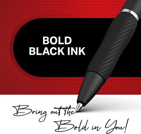 Sharpie S Gel Pens, Bold Point, 1.0 mm, Black Barrel, Black Ink, Pack Of 36 Pens in Kuwait