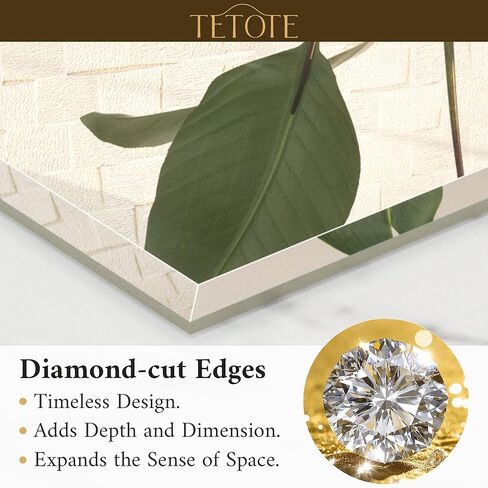 TETOTE 22" x 30" Bathroom Mirror Frameless Tempered Wall Mounted Beveled Mirror for Bathroom in Kuwait