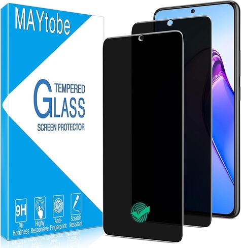 MAYtobe [عبوة من قطعتين] مصمم لهاتف Samsung Galaxy A13 5G واقي شاشة من الزجاج المقسى، صديق للحافظة، خالٍ من الفقاعات، سهل التركيب in Saudi Arabia