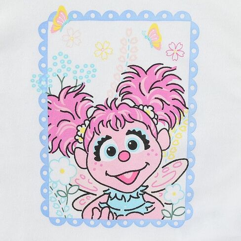 Sesame Street Abby Cadabby Girls Short Sleeve Shirt and Bike Shorts Set for Toddler in Saudi Arabia