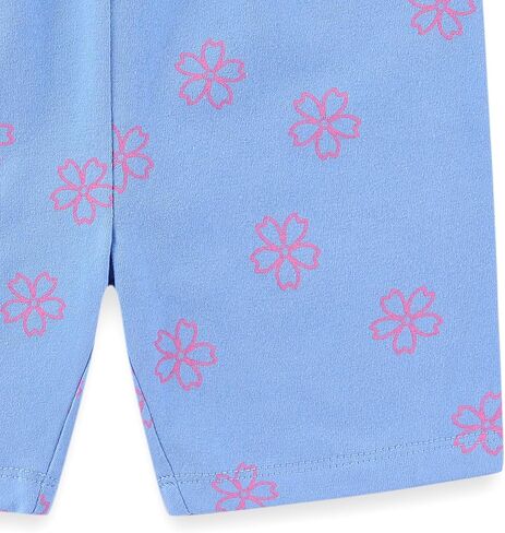 Sesame Street Abby Cadabby Girls Short Sleeve Shirt and Bike Shorts Set for Toddler in Saudi Arabia