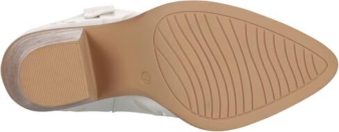 Limelight Kimura - حذاء نسائي طويل من الجلد الصناعي سهل الارتداء لراعية البقر باللون الأبيض، مقاس 10.0 متوسط ​​العرض in Kuwait