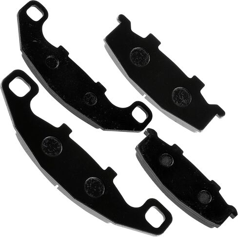 Caltric Front and Rear Brake Pads Compatible with Kawasaki EX250 Ninja 250R 1987-2007 in Saudi Arabia