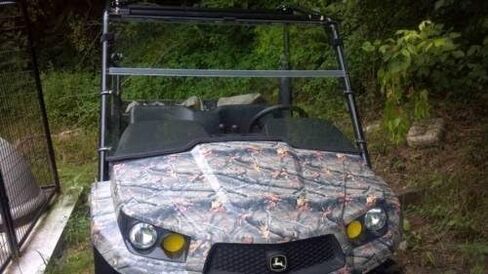 Deere 560i,590i and RSX 850i Front Folding Windshield...A Full 1/4" Thick!!!! in Saudi Arabia
