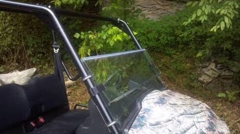 Deere 560i,590i and RSX 850i Front Folding Windshield...A Full 1/4" Thick!!!! in Saudi Arabia
