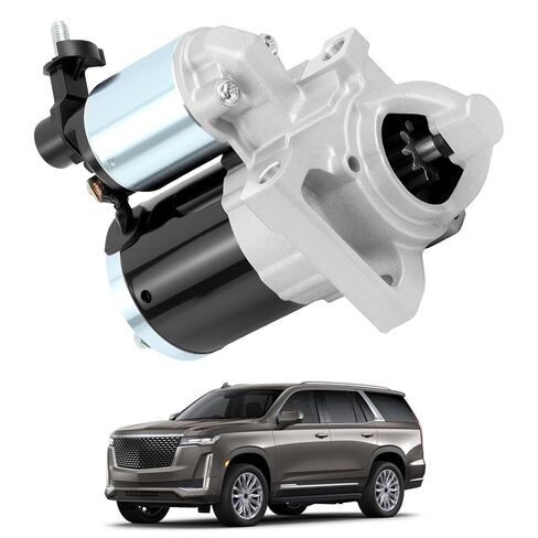 Starter Motor Compatible with Chevy Silverado 1500 2014-2016, Compatible with GMC Sierra 1500 Yukon Savana, Compatible with Cadillac Escalade 2015-2020, V6 V8 4.3 5.3L 6.2L Replace 10910N 12655055 in Saudi Arabia