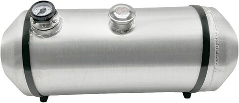 JSD 9 جالون 10 × 26 "خلية وقود خزان غاز ألومنيوم 1/4" مخرج NPT مع ملء مركز قياس المستوى in Saudi Arabia