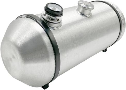 JSD 9 جالون 10 × 26 "خلية وقود خزان غاز ألومنيوم 1/4" مخرج NPT مع ملء مركز قياس المستوى in Saudi Arabia