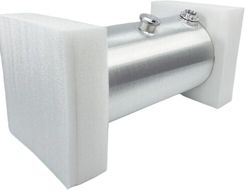 JSD 9 جالون 10 × 26 "خلية وقود خزان غاز ألومنيوم 1/4" مخرج NPT مع ملء مركز قياس المستوى in Saudi Arabia