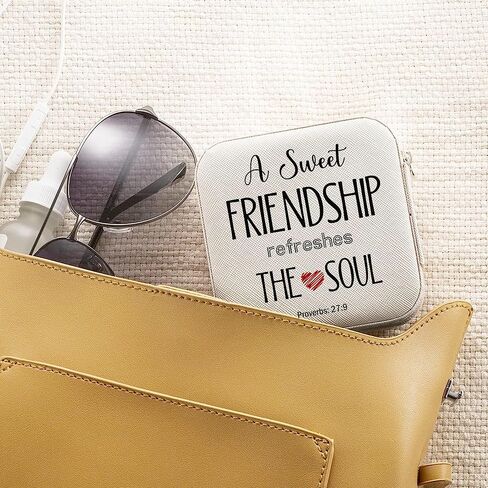 Friend Gifts for Women, Best Friendship Birthday Gift for Women Friends Jewelry Box Easter Day Gifts from Friend Woman Gift Jewelry Case in Saudi Arabia