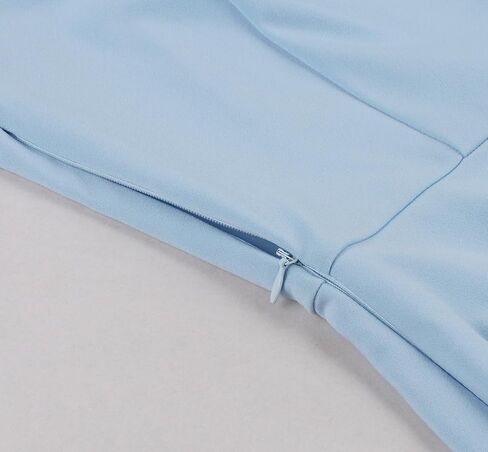 Wellwits Women's Flare Sleeves Bow Tie Neck Vintage Work Cocktail Dress in Saudi Arabia