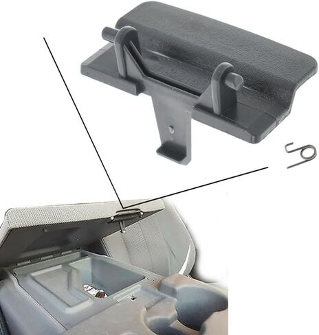 Genuine New For Ford F-150 2010-2018 Gray ABS Plastic Center Console Jump Seat Lid Latch Genuine OEM Replacement in Saudi Arabia