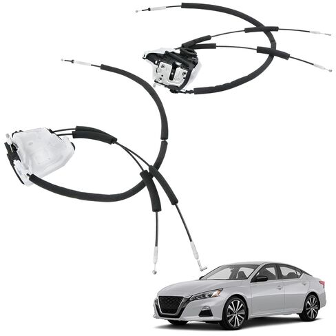 مزلاج قفل الباب المحرك الخلفي الأيسر والخلفي الأيمن متوافق مع Nissan Altima 2019 2020 2021 2022 2023 2024 استبدال 825006CA0B 825009HE0A 825009HE0B 825016CA0B in Saudi Arabia