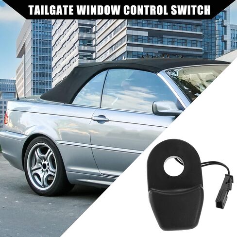 No.61319200673 Tailgate Window Control Switch for BMW 323i 325i 325xi / Rear Door Glass Lifter Micro Switch Button/Durable Plastic / 1 Pcs in Saudi Arabia
