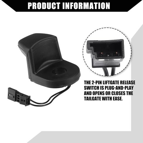 No.61319200673 Tailgate Window Control Switch for BMW 323i 325i 325xi / Rear Door Glass Lifter Micro Switch Button/Durable Plastic / 1 Pcs in Saudi Arabia